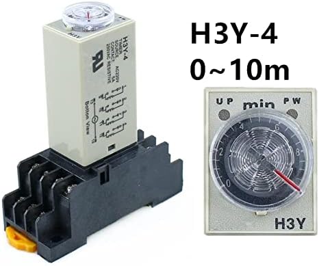 Tintag H3Y-4 0-10M POWER POWER ON בזמן עיכוב TIMER TIMER DPDT 14PINS H3Y-4 DC12V DC24V AC110V AC220V