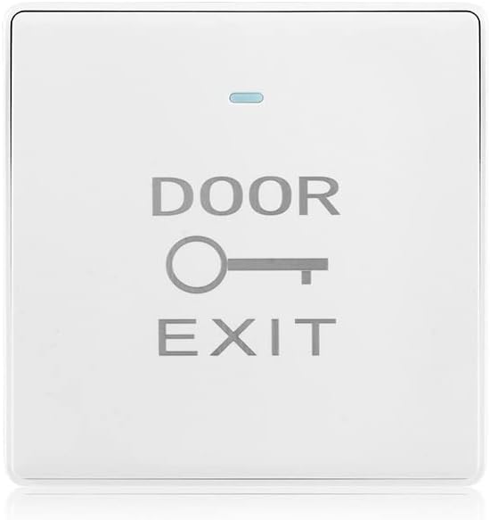 כפתור יציאת דלת מותקן משטח מס '86/90 מתג יציאה מדלת גישה עם תיבה אחורית -