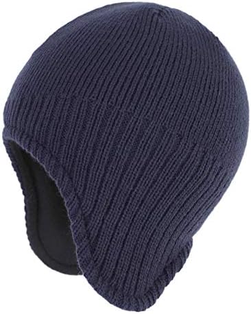 קונקטייל כובעי חורף חמים לגברים צמר מרופד כובע כיסוי אוזניים כובע שעון כפה יומי