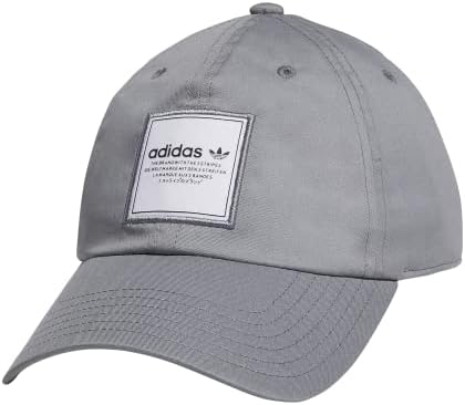אדידס מקוריים ליניארי 2.0 כובע כותנה כותנה מתכווננת של גברים.