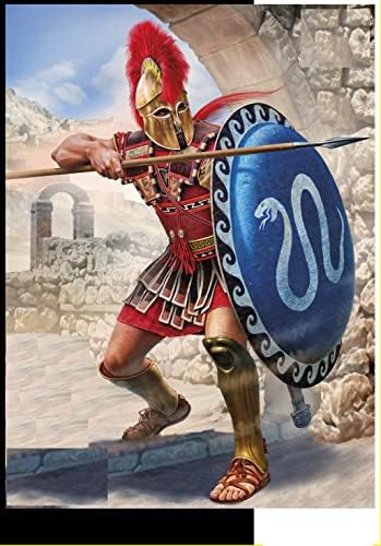 תיבת מאסטר 32011-1 / 32 סדרת מלחמות יווניות-פרסיות. הופליט. ערכת 1, ערכת מודל בקנה מידה