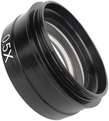 אביזרי מיקרוסקופ 0.5 איקס / 2.0 איקס / 0.3 איקס עזר עדשת זכוכית אובייקטיבית לתעשייה מיקרוסקופ וידאו מצלמה מעבדה
