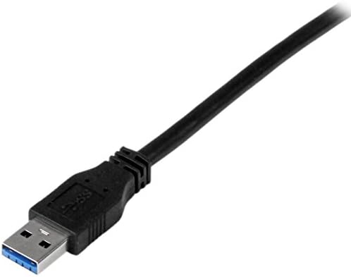 Startech.com 2m 6 ft Superspeed USB 3.0 A עד B כבל כבל - כבל USB 3 - 1x USB 3.0 A, 1X USB 3.0 B - 2 מטר, שחור