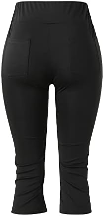 נשים יוגה מכנסיים עם כיסי נשים יוגה מכנסיים כיסים גבוהה מותן אימון מכנסיים מקרית מכנסיים יוגה מכנסיים רופף