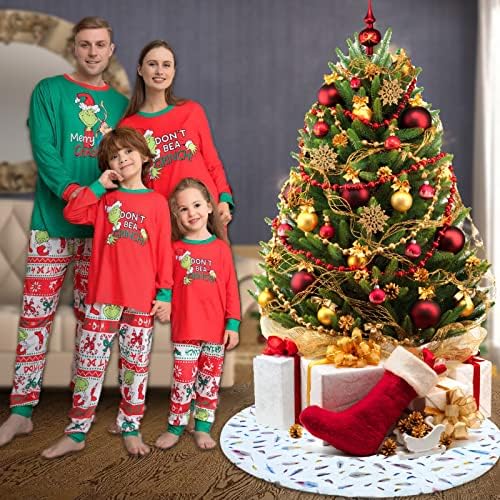 עץ חג המולד חצאית עץ 36 אינץ 'חצאית עץ קטיפה קטיפה חג המולד עץ עץ קישוט לחג מפלגת חג קישוטים לעץ חג המולד