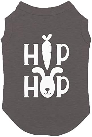 היפ הופ ארנב פסחא-ארנב מוסיקה כלב חולצה