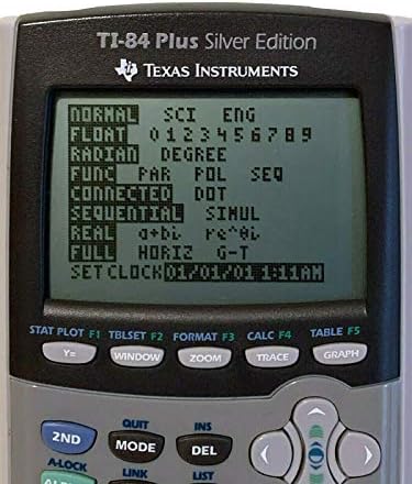 מחשבון גרפים של מכשירי טקסס TI-84 פלוס מהדורת הכסף