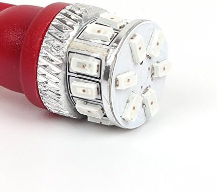 תאורת אללה 2x סופר בהיר טהור אדום 194 168 158 W5W נורות LED נורות צד קדמי סמן תגי תא אור תואם עם 2004 2005 2006 2007