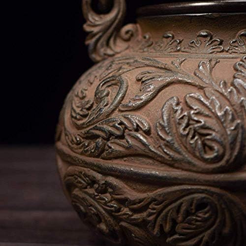קומקום JF-XUAN, קומקום בר בריא בריא קומקום ברזל יצוק, יציקה בשיטת Dewaxing יפנית מסורתית, כדי לחלוט תה עלים רופף