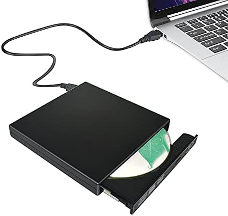 2.0 אולטרה-סלים תקליטור/די-וי-די-רום / די-וי-די צורב נגן לשכתב עבור כל מחשב נייד / מחשב נייד / שולחן עבודה עם חלונות