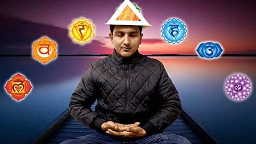 מדיטציה כובע L מדיטציה פירמידה לריפוי עצמי מחולל אנרגיה פירמידה להגנה, ריפוי ומדיטציה יומית לבנה