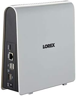 LOREX LHB80616G סדרה 6 ערוץ 1080P HD DVR ללא תיל עם 16GB HDD, Lorex Cirrus, זיהוי תנועה מתקדם, לבן