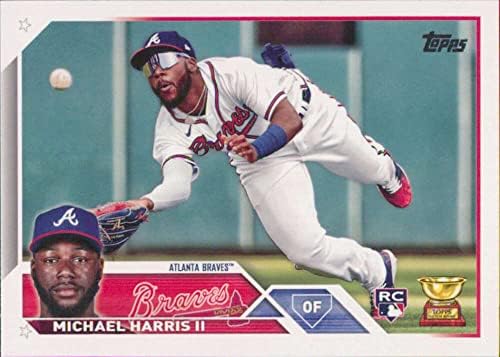 2023 Topps 226 Michael Harris II NM-MT RC RC Rookie Atlanta Braves כרטיס מסחר בייסבול MLB