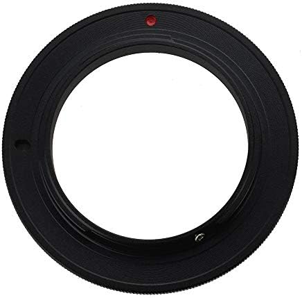 טבעת הפוך מאקרו של Fotodiox - מתאם חוט מסנן 43 ממ תואם לאולימפוס, Panasonic, BMPCC ותקני מצלמה אחרים של MFT