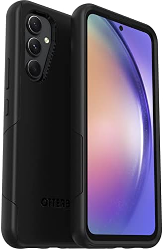Otterbox Samsung Galaxy A54 5G Commuter Series Lite Case - שחור, רזה וקשוח, ידידותי לכיס, עם גישה פתוחה לנמלים ורמקולים,