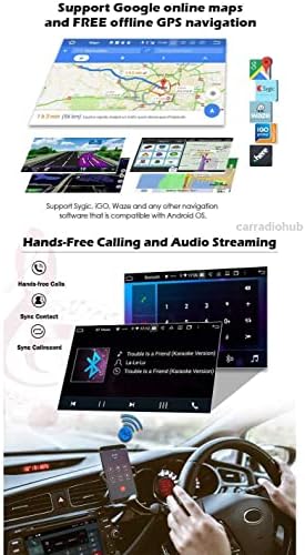 AutoSion Android 11 Stereo Stereo ברדיו Dash for Toyota Land Cruiser Prado 150 2009-2013 GPS ניווט 9 '' יחידת