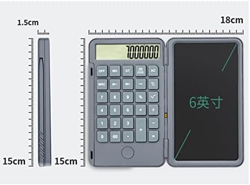 מחשבון WSSBK טבלה כתיבת LCD 12 ספרות תצוגה דיו ללא רישום/תזכיר רפידות/לוחות תכנון יד יומית לשימוש יומיומי