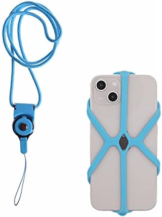 שרוך טלפון סלולרי אוניברסלי של קלורמיקס - מחזיק טלפון צוואר אוניברסלי עם רצועת צוואר מתכווננת-תואם לאייפון גלקסי