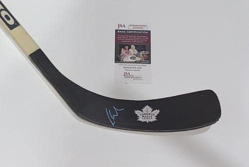 ויליאם נילנדר חתום הוקי מקל טורונטו עלים מייפל חתימה JSA COA - מקלות NHL עם חתימה