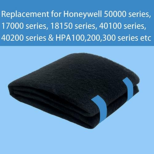 1 חבילה החלפת פחמן לפני פילטר עבור Honeywell הרבה סדרות & HPA100,200,300 סדרות, מימד המוצר הוא 50 אינץ '* 16 אינץ