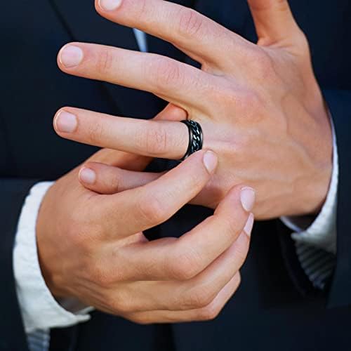די טבעת פשוט טיטניום פלדת טבעת גבר ונשים של טבעת קריקטורה חמוד תכשיטי טבעת לב הבוהן טבעת