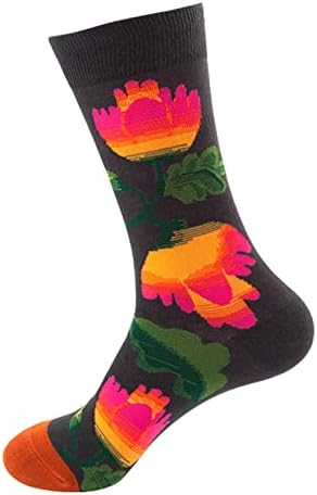 גברים של צוות גרבי צבעוני מצחיק חידוש גרבי בדוגמת מטורף עיצוב אוהבי גרביים מקרית שמלת גרבי מתנות למשפחה