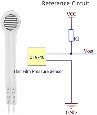 דפ9 - 40 גבוהה מדויק התנגדות-סוג דק סרט לחץ חיישן כוח חיישן מודול