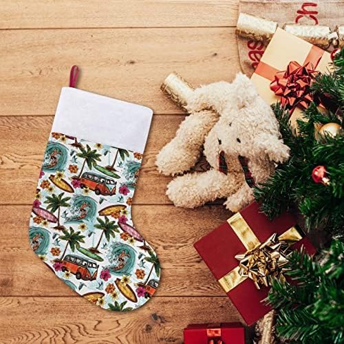 גולש בהוואי חג המולד תלויים גרבי גרביים לעץ עץ חג המולד עיצוב בית נופש