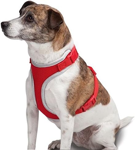 רתמות כלב רשת כלבים מזדמנים רצועות מתכווננות בסטפיט אקסטרה קומפורט-בחר גודל וצבע