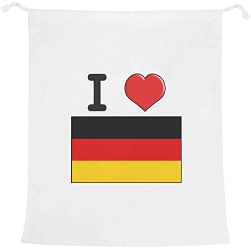 אזידה 'אני אוהב גרמניה' כביסה/כביסה / אחסון תיק