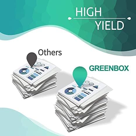 GreenBox תואם מחסנית מחסנית החלפת HP 49a Q5949A 53A Q7553A 49X Q5949X עבור HP 1320 1320N 3390 1160 1320TN 1320NW