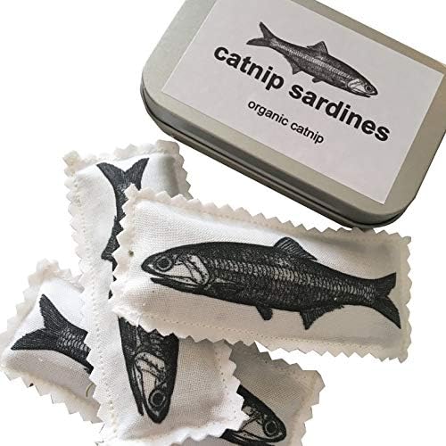 חיות מחמד מטרה ciaogattocat catnip sardines עם פח פח