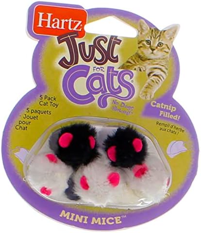 עכברים מיני צעצוע של חתול 5pk
