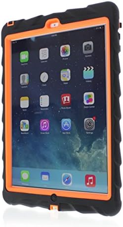 מארזי גמדרופ DropTech עבור Apple iPad Air Tablet Tablet Case Socking Collece כיסוי שחור/כתום A1474, A1475, A1476