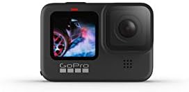 גופרו גיבור 9 שחור-מצלמת פעולה עמידה למים עם מסך אחורי קדמי ומגע, וידאו אולטרה-אייץ ' 5 קראט, תמונות 20 מגה פיקסל, סטרימינג