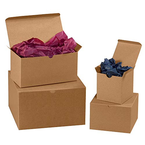 קופסאות מתנה של אבידיטי, 5 איקס 5 איקס 3, קופסאות הרכבה קלות של קראפט, טובות לחגים, ימי הולדת ואירועים מיוחדים