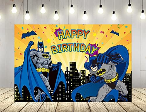 שחור בת גיבור רקע עבור יום הולדת ספקי צד גיבור באטמן תינוק מקלחת באנר עבור מסיבת יום הולדת קישוט 5 * 3 רגל