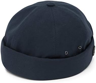תחת שליטה ללא שולים סיילור דייג בציר ליאון כובע לא מגן גולגולת עור רצועת כפת כובע לגברים & מגבר; נשים - תוצרת