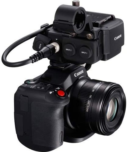 Canon XC15 4K מצלמת וידיאו מקצועית, שחור