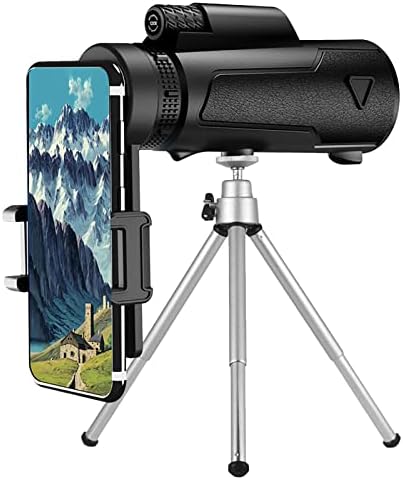 12 על 50 משקפת כפולה פוקוס אופטיקה זום טלסקופ עם טלפון חכם מחזיק וחצובות גבוהה ניגודיות ורזולוציה עבור צפרות
