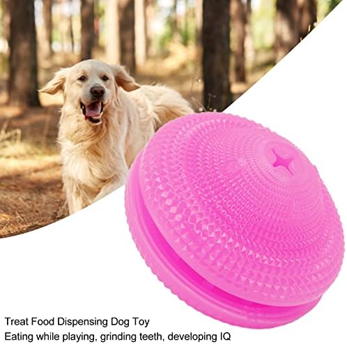 כדורי צעצועי בקיעת שיניים של ג'יווו כלבים, כלב טפלה בכדור צעצוע של צעצועים נוקב אימוני TPR עמידים לעמידה למשחק עבור
