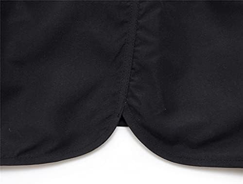 NYYBW מכנסי כושר לגברים מכנסיים קצרים מותניים אלסטיים - קיץ חוף מכנסיים אתלטים קצרים תחתונים אימונים פיתוח גוף מכנסיים