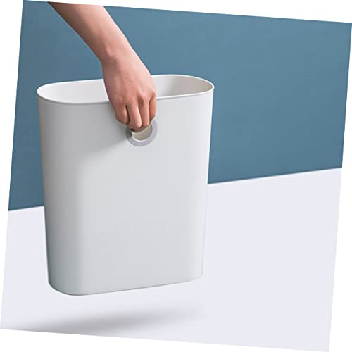 Veemoon 1 pc זבל יכול לתלות פח אשפה תלויה אשפה פחית ארון דלת דלת זבל אחסון קופסת זבל קופסת זבל לבן ללא כיסוי