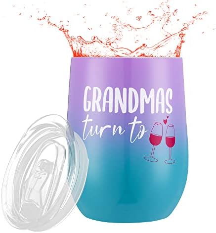 איאנה חלומות סבתא קפה יין כוס - יום הולדת מתנות לחג המולד לסבתא ננה ג'יג'י סבתא מימי גראמי, הפעם הראשונה החדשה הראשונה סבתא