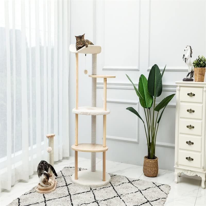 וולנוטה בית ריהוט חתול עץ מגבת חיות מחמד ערסל טיפוס מסגרת צעצוע מרווח