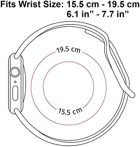 איקיקי-טק תואם עם פס שעון Apple 42 ממ 44 ממ 45 ממ 49 ממ החלפה צמיד סיליקון רך לסדרה IWatch סדרה 8 7 6 5 4