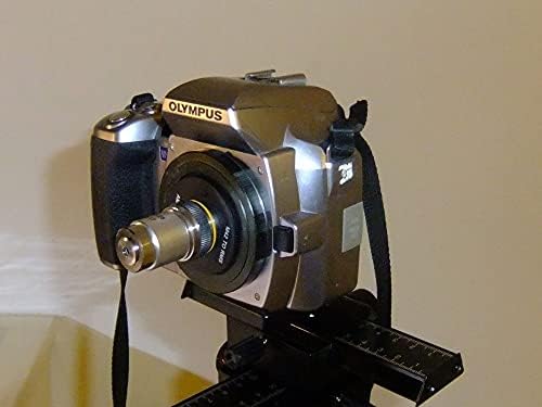 אביזרי מיקרוסקופ 20.2 מ מ למיקרוסקופ ביולוגי, מ42 עד מתאם אלומיניום הר טבעת על מצלמה דיגיטלית עם מתכלה מעבדה עדשה אובייקטיבית