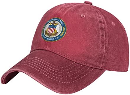 כובע בייסבול של משמר החופים של ארצות הברית כובעי קאובוי מתכווננים מתכווננים כובעי דיג נשים