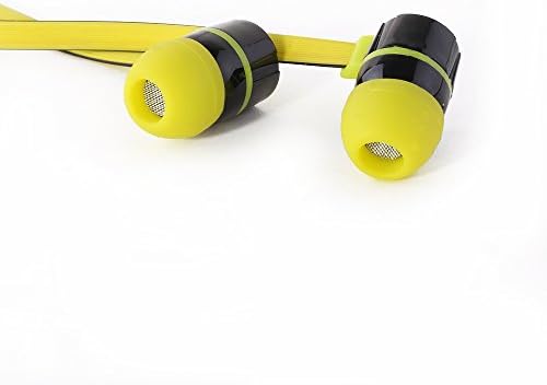אוזניות צהובות מיקרו בס לטלפון נייד/מחשב נייד/אייפד/מחשב, אוזניות באוזן 0.35 ממ 4 צבעים