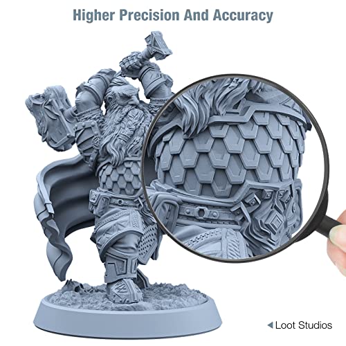 אלגו משודרג שרף מדפסת תלת מימד רגילה, פוטופולימר 405nm UV ריפוי שרף 2.0 עבור LCD/DLP 3D הדפסת אפור 1000 גרם